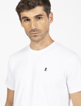Camiseta elPulpo Basic Logo blanco hombre
