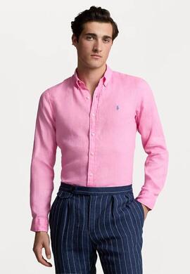 Camisa Ralph Lauren Florida rosa