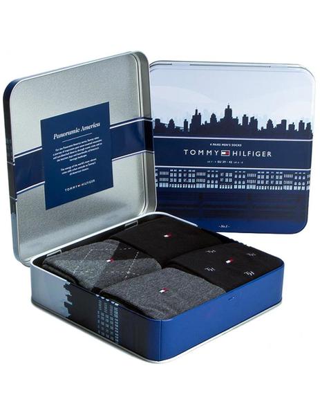Pack 4 Calcetines Tommy Hilfiger Giftbox Hombre