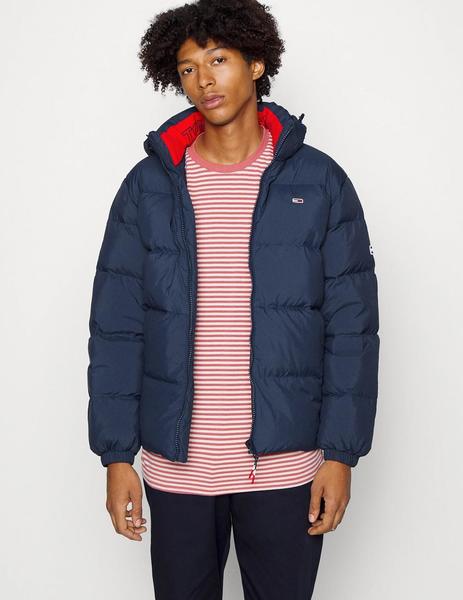 Tommy Jeans Essential Down Jacket marino hombre